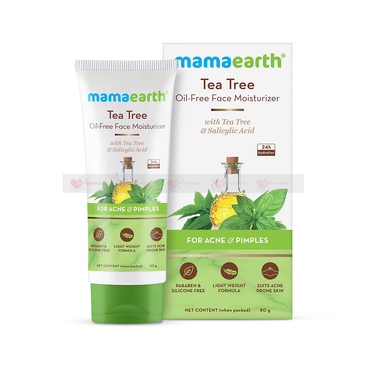 mama earth tea tree oil free face moisturizer