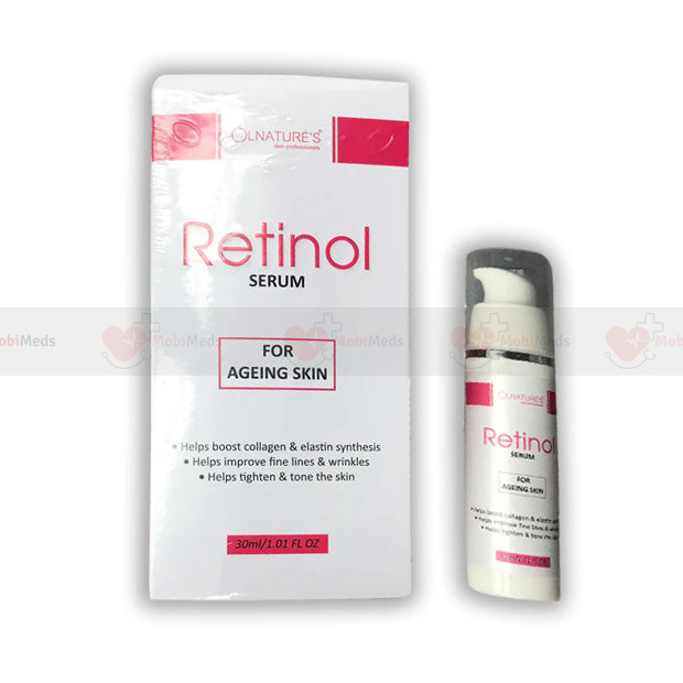 Olnatures Retinol Serum For Ageing Skin, 30ml