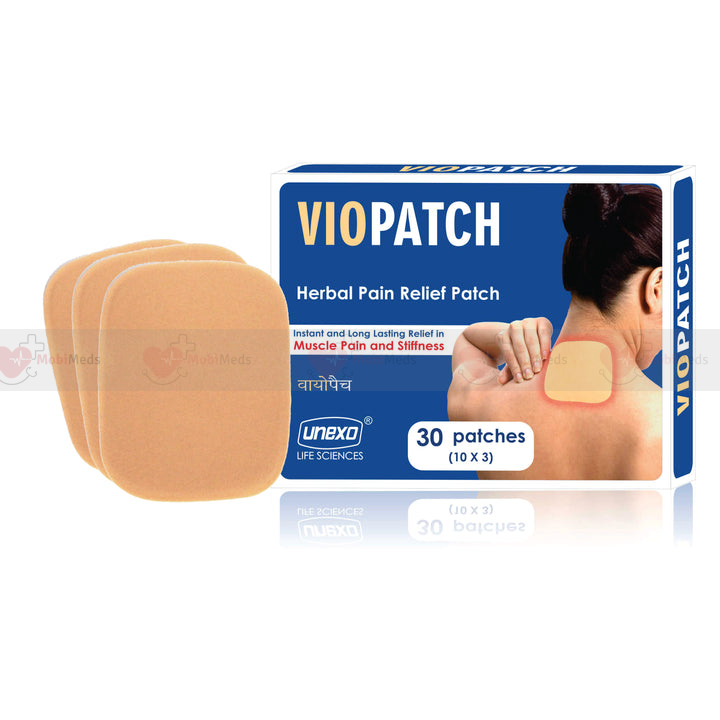 Viopatch - Pain Relief Patch - Regular 10 Pouches x 3 Patches (Total 30)